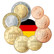 Saksa 1s - 2 € 2022 BU A-J