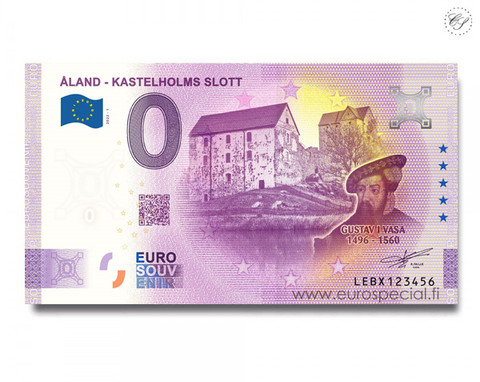 Suomi 0 € 2022 Kastelholman linna - Ahvenanmaa 