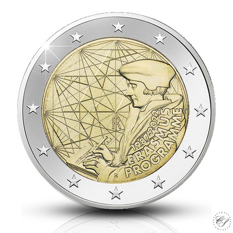 Italia 2 € 2022 Erasmus-ohjelma 35 vuotta