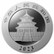 Kiina 10 ¥ 2023 Panda 30g hopearaha