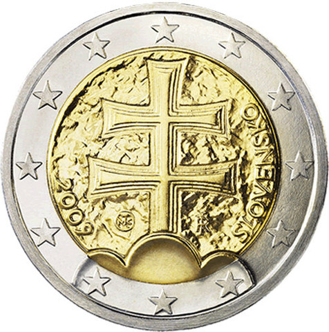 Slovakia 2 € 2022 Vaakuna UNC
