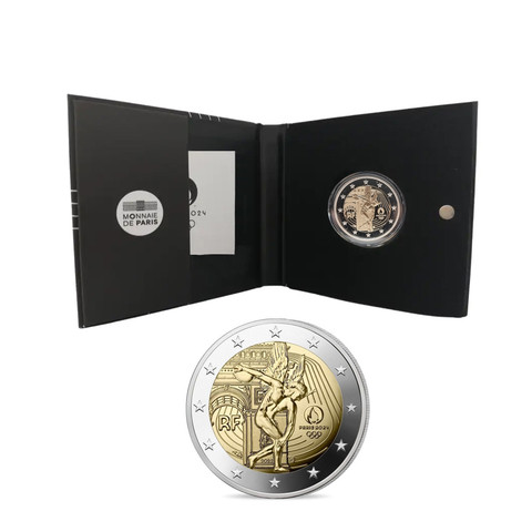 Ranska 2 € 2022 Pariisin olympialaiset 2024, Proof