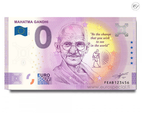 Malta 0 € 2023 Mahatma Gandhi