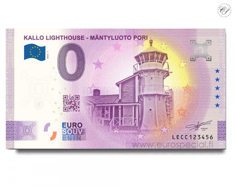 Suomi 0 € 2023 Kallon majakka & Mäntyluoto