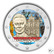 Luxemburg 2 € 2023 Edustajainhuone 175 v., väritetty (#1)