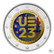 Espanja 2 € 2023 EU-puheenjohtajuus, väritetty (#4)