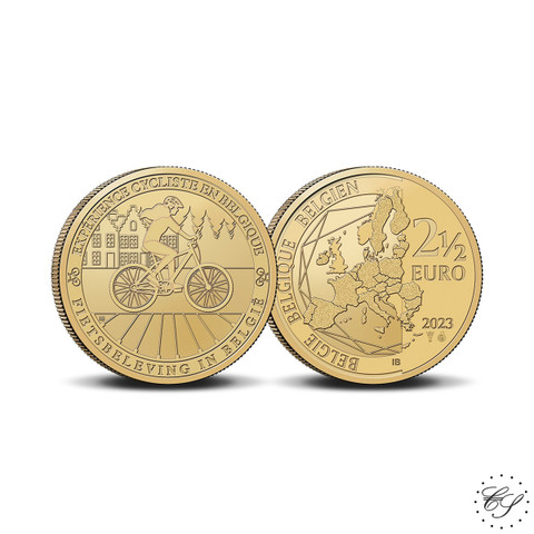 Belgia 2,5 € 2023 Pyöräilykokemus Belgiassa