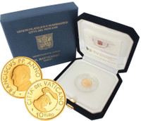 Vatikaani 10 € 2014 Baptism Au PROOF
