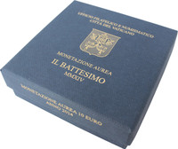 Vatikaani 10 € 2014 Baptism Au PROOF