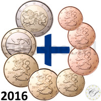 Suomi 1s - 2 € 2016 UNC