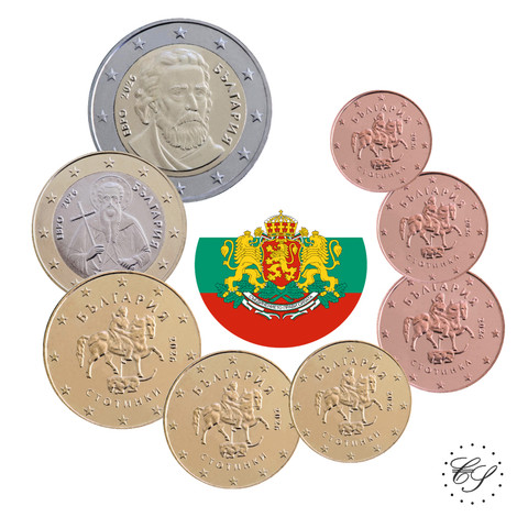 Bulgaria 1s - 2 € 2026 UNC