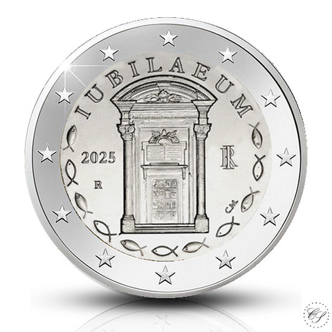 Italia 2 € 2025 Riemuvuosi