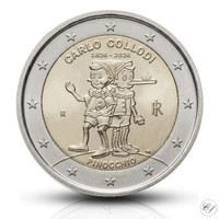 Italia 2 € 2026 Pinokkio