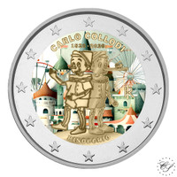 Italia 2 € 2026 Pinokkio, väritetty (#3)