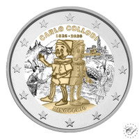 Italia 2 € 2026 Pinokkio, väritetty (#4)