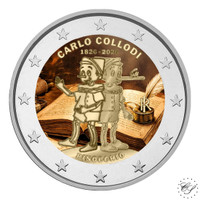 Italia 2 € 2026 Pinokkio, väritetty (#5)