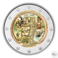 Italia 2 € 2026 Pinokkio, väritetty (#6)