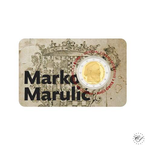 Kroatia 2 € 2024 Marko Marulić, BU coincard