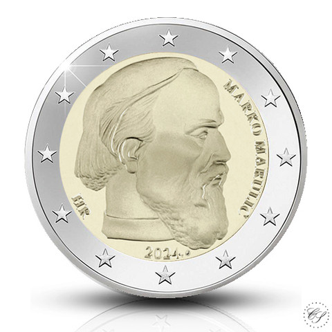 Kroatia 2 € 2024 Marko Marulić BU, irtokolikko