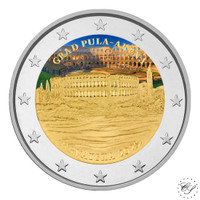 Kroatia 2 € 2025 Pula Areena, väritetty (#6)