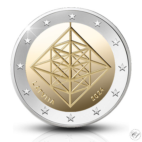 Latvia 2 € 2024 Himmeli