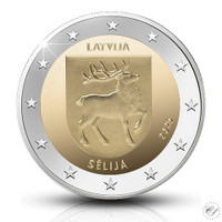 Latvia 2 € 2025 Sēlijan historiallinen alue
