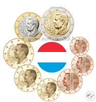 Luxemburg 1s - 2 € 2026 UNC - uudet kuva-aiheet
