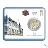 Luxemburg 2 € 2025 Schumanin julistus, BU coincard