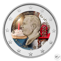 Luxemburg 2 € 2026 Suurherttua Guillaume, väritetty (#1)