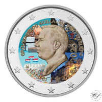 Luxemburg 2 € 2026 Suurherttua Guillaume, väritetty (#2)