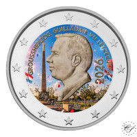 Luxemburg 2 € 2026 Suurherttua Guillaume, väritetty (#5)