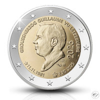 Luxemburg 2 € 2026 Suurherttua Guillaume