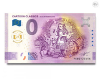 Malta 0 € 2025 Liisa Ihmemaassa -nollaseteli anniversary