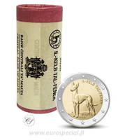 Malta 2 € 2026 Faaraokoira, rulla