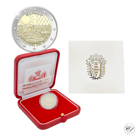 Monaco 2 € 2025 Marquisat des Baux, Proof