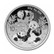 Kiina 10 ¥ 2025 Panda 30g hopearaha