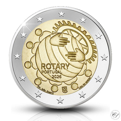 Portugali 2 € 2026 Rotary