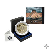 Ranska 2 € 2025 Louvre, Proof