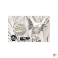 Ranska 2 € 2025 Louvre & La Victoire de Samothrace BU coincard