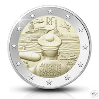 Ranska 2 € 2026 Ranskan laivasto 400 vuotta