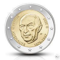 Saksa 2 € 2026 Konrad Adenauer