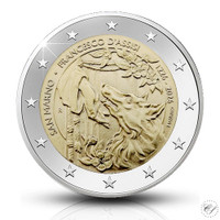 San Marino 2 € 2026 Franciscus Assisilainen BU, irtokolikko