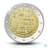 Slovakia 2 € 2026 Kulttuuripääkaupunki Trencin