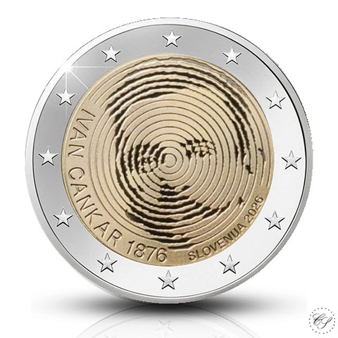 Slovenia 2 € 2026 Ivan Cankar
