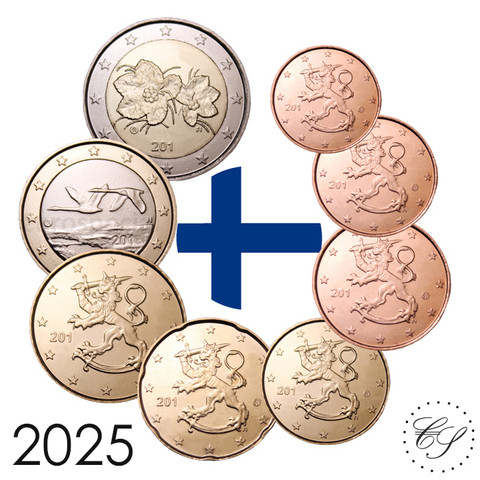 Suomi 1s - 2 € 2025 BU