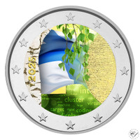 Suomi 2 € 2025 Diplomatia & Ulkomaansuhteet, väritetty (#3)