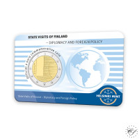 Suomi 2 € 2025 Diplomatia & Ulkomaansuhteet, BU coincard EN