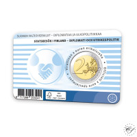 Suomi 2 € 2025 Diplomatia & Ulkomaansuhteet, BU coincard EN