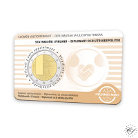 Suomi 2 € 2025 Diplomatia & Ulkomaansuhteet, BU coincard FI/SE