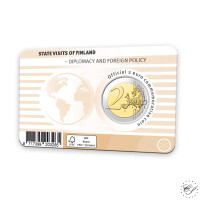 Suomi 2 € 2025 Diplomatia & Ulkomaansuhteet, BU coincard FI/SE
